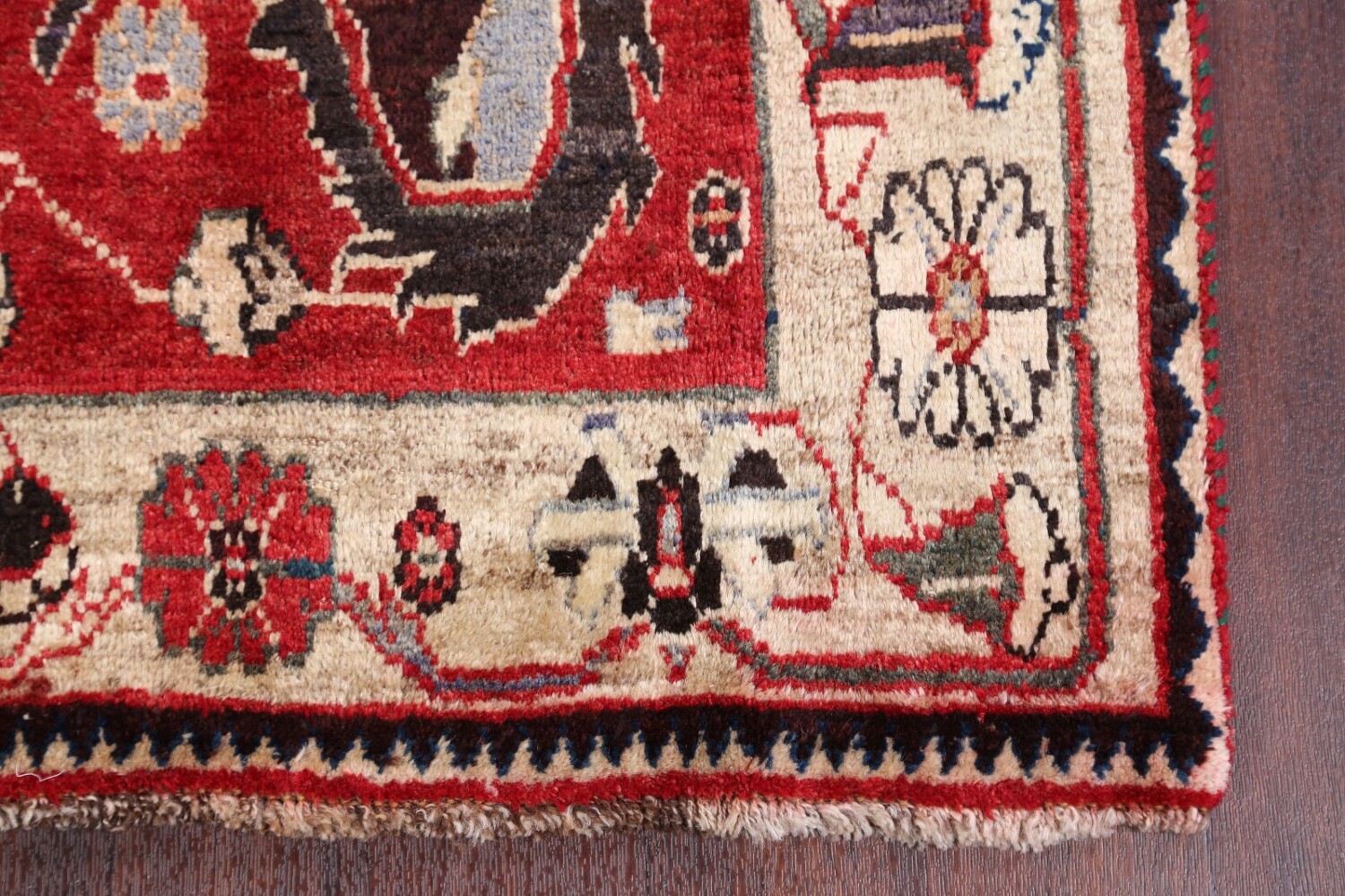 Antique Vegetable Dye 6x10 Kashkoli Shiraz Persian Area Rug