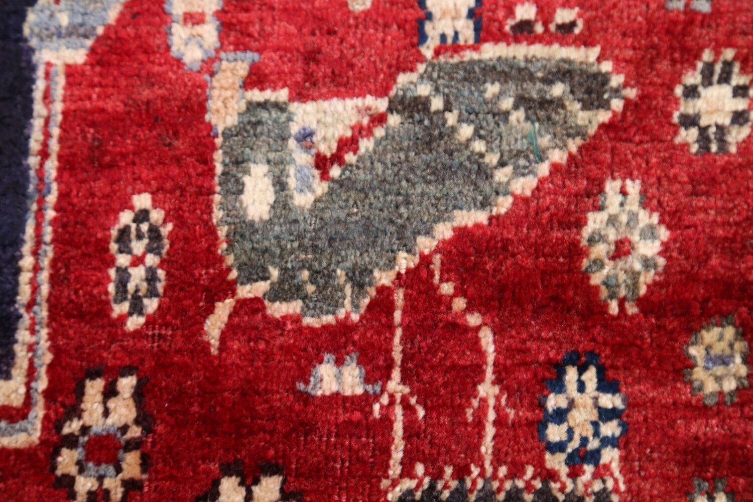 Antique Vegetable Dye 6x10 Kashkoli Shiraz Persian Area Rug