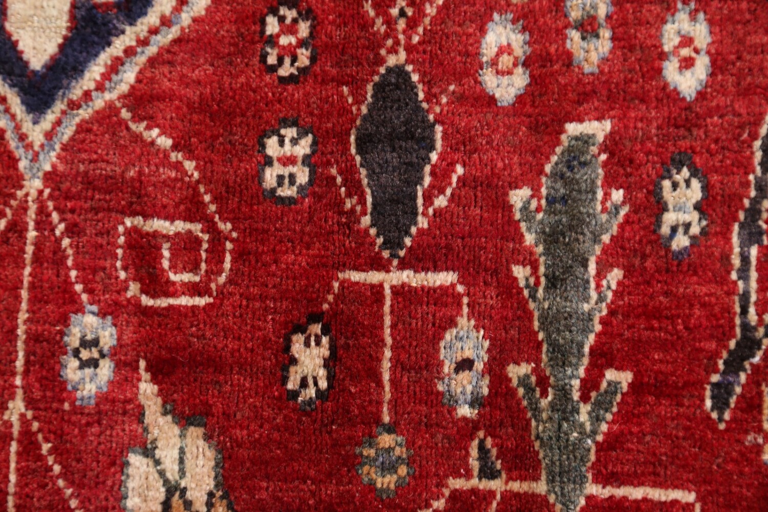 Antique Vegetable Dye 6x10 Kashkoli Shiraz Persian Area Rug