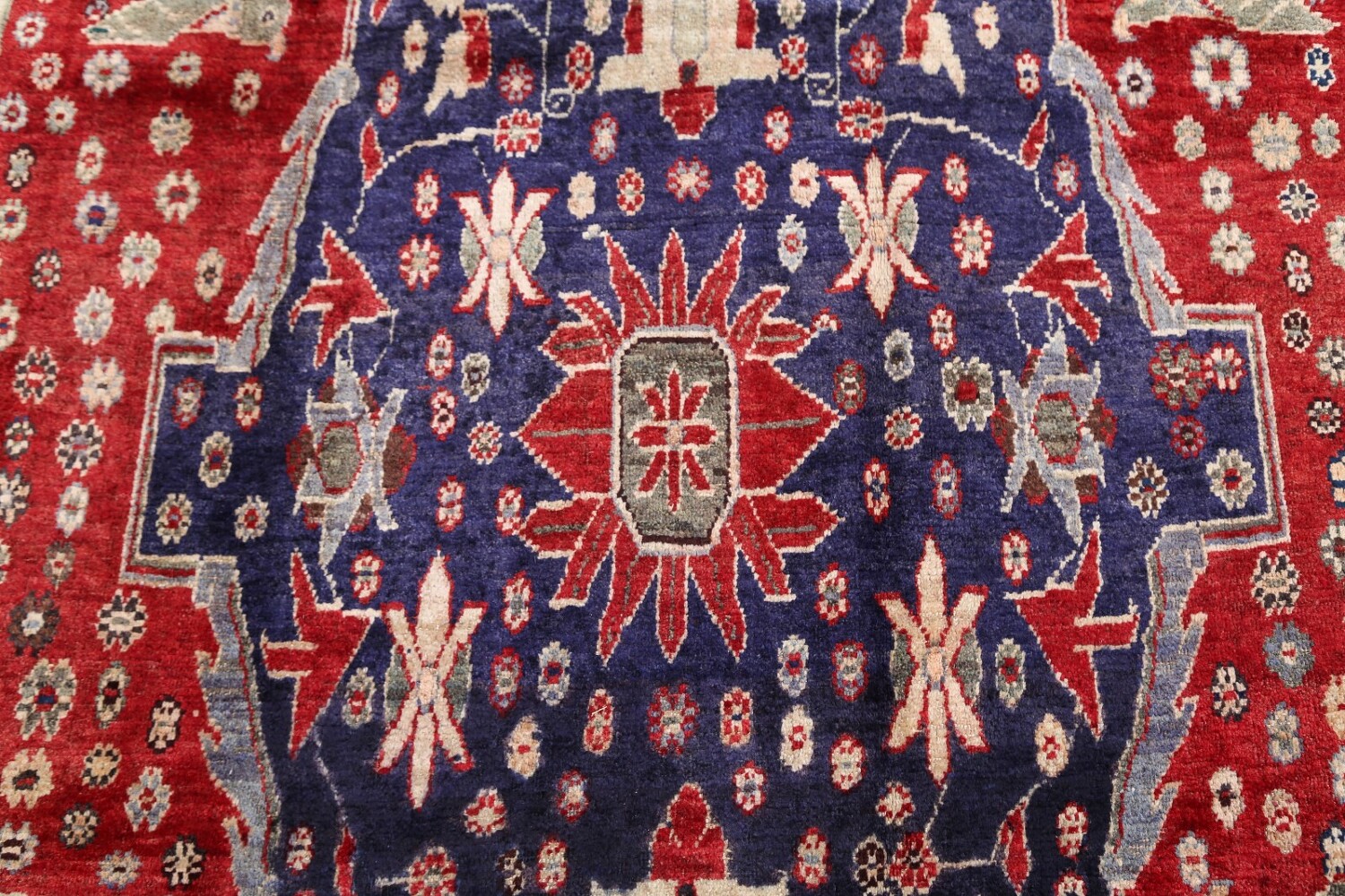 Antique Vegetable Dye 6x10 Kashkoli Shiraz Persian Area Rug