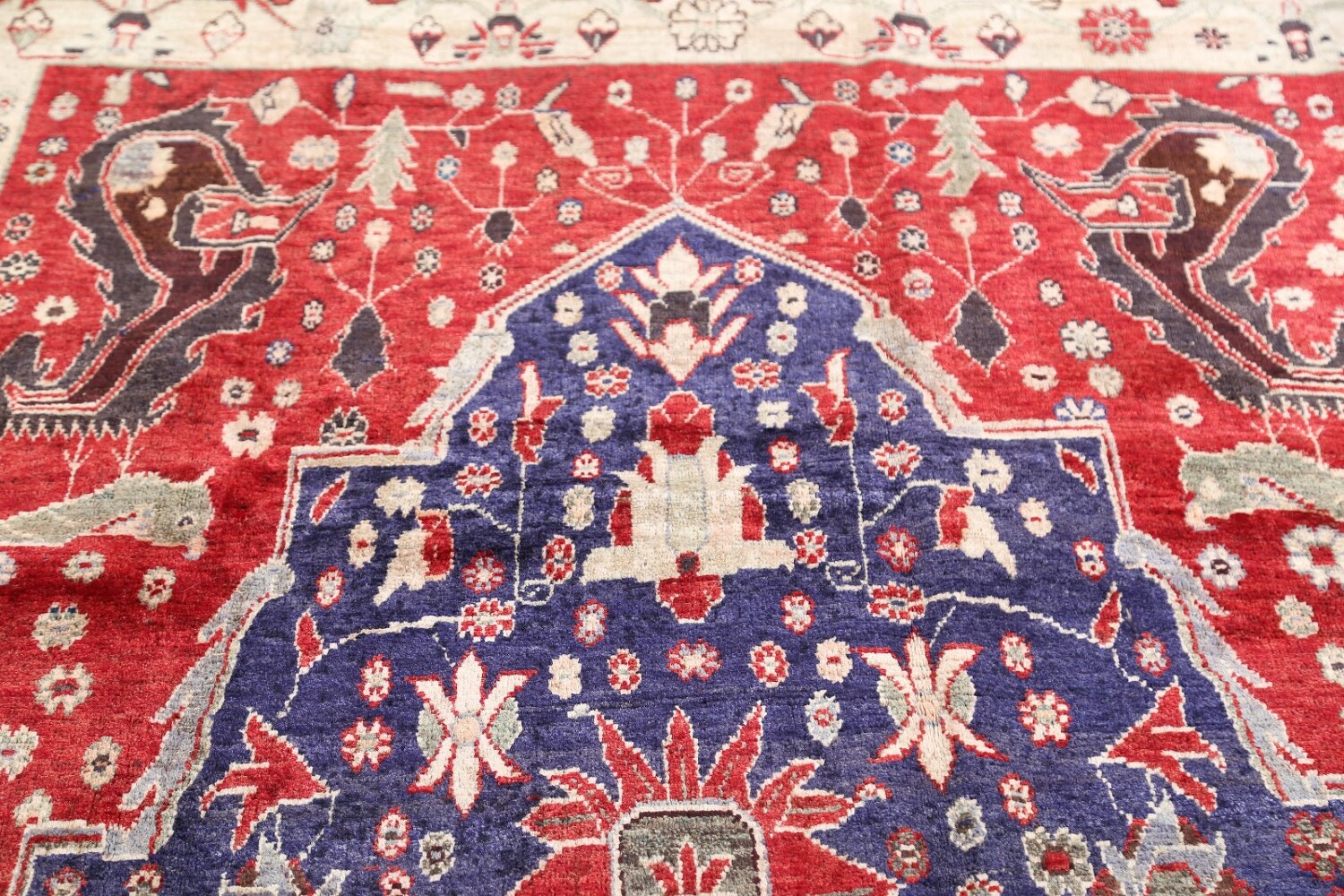 Antique Vegetable Dye 6x10 Kashkoli Shiraz Persian Area Rug