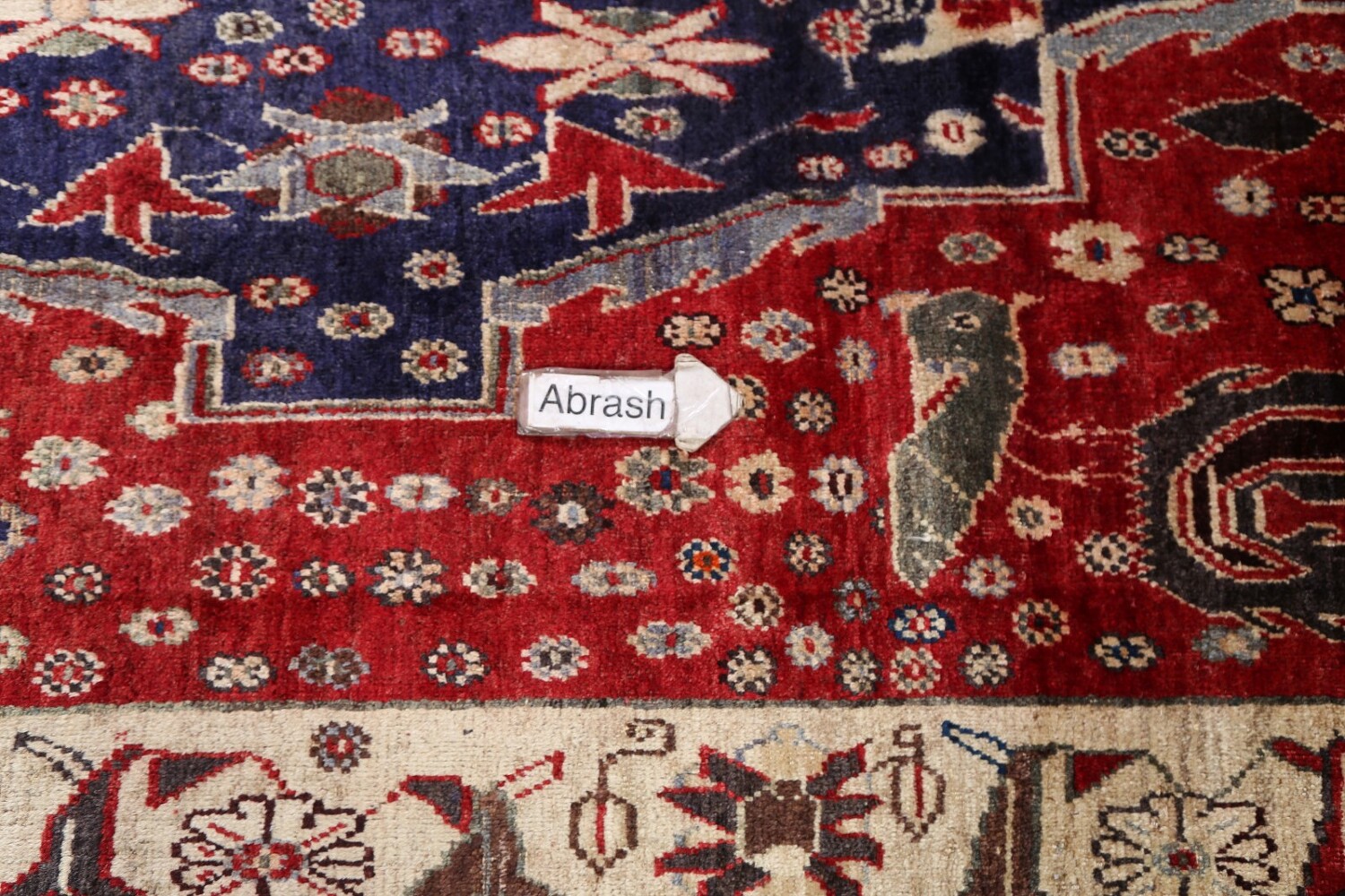 Antique Vegetable Dye 6x10 Kashkoli Shiraz Persian Area Rug