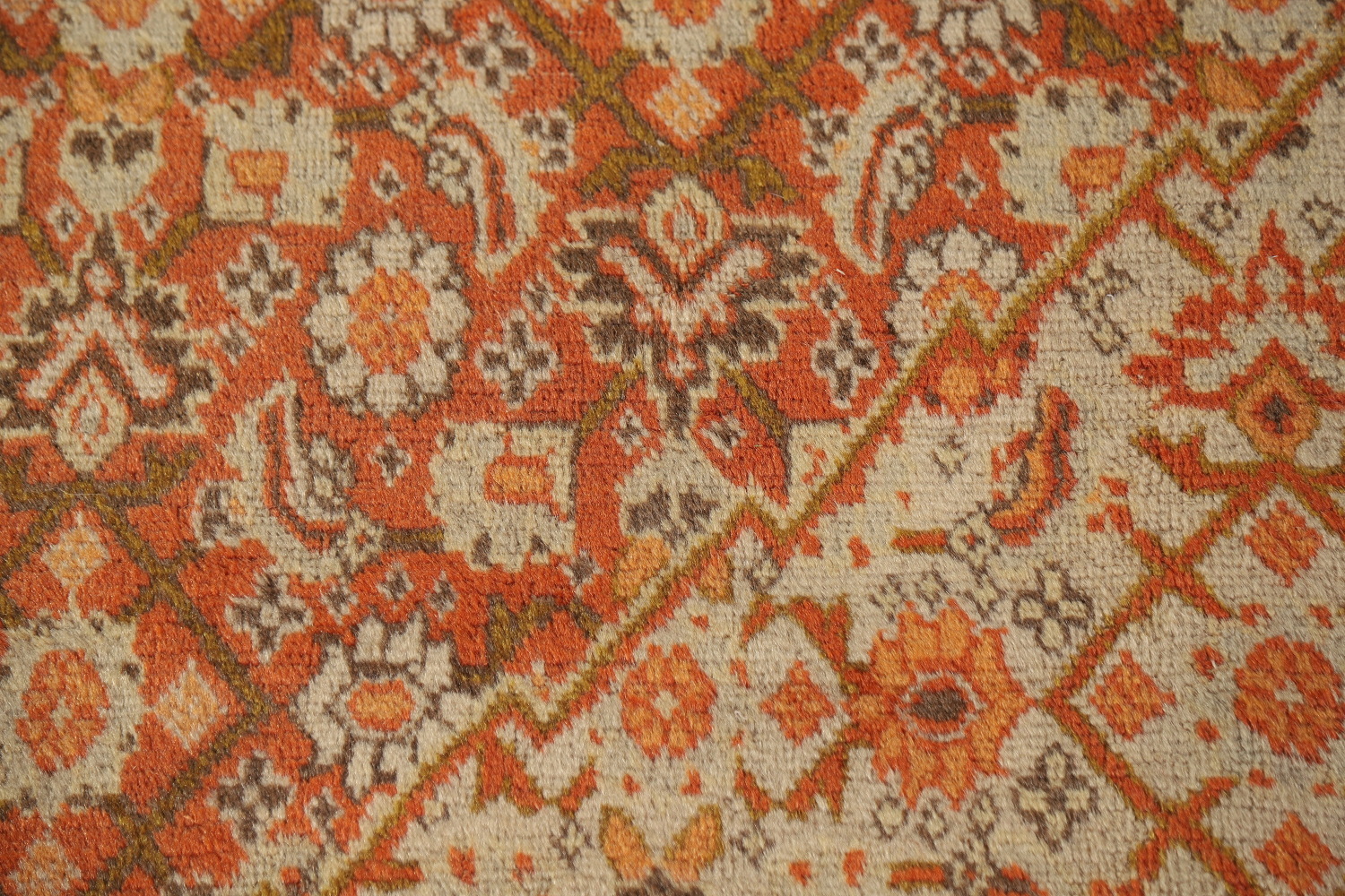 Antique Vegetable Dye Tabriz Persian Area Rug 10x13
