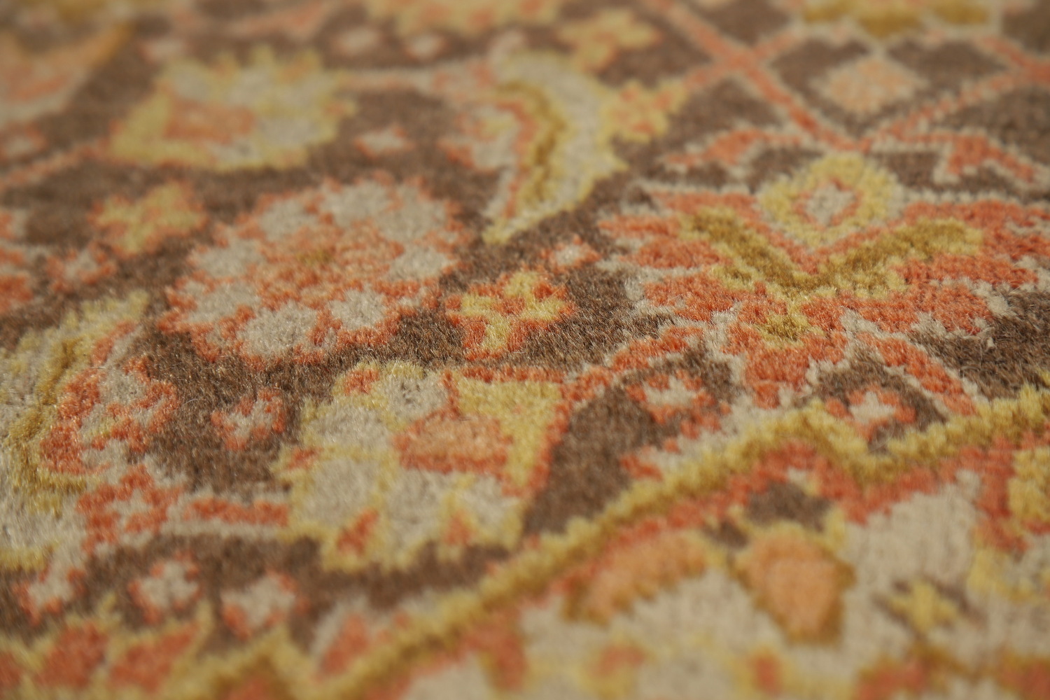 Antique Vegetable Dye Tabriz Persian Area Rug 10x13