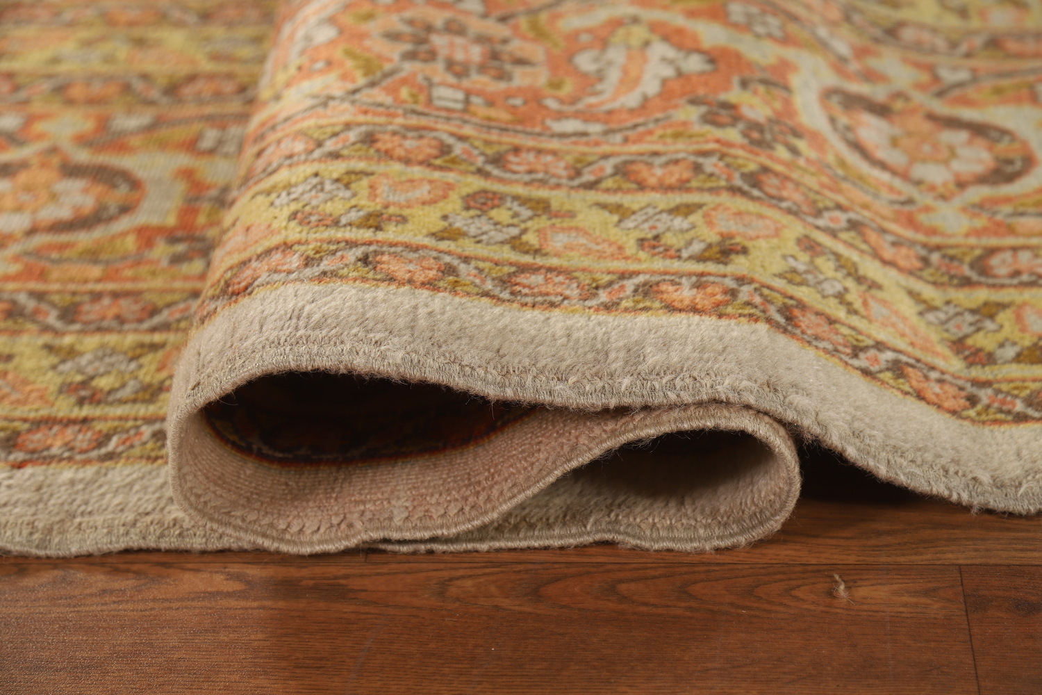 Antique Vegetable Dye Tabriz Persian Area Rug 10x13