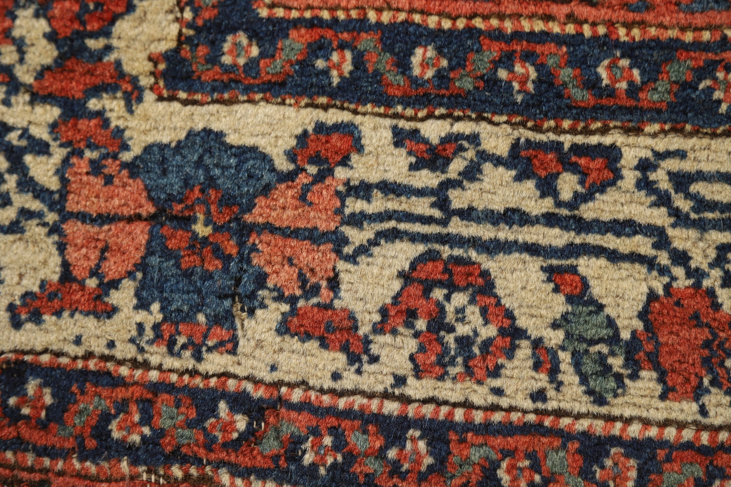 Vegetable Dye Antique Malayer Persian Rug 5x6