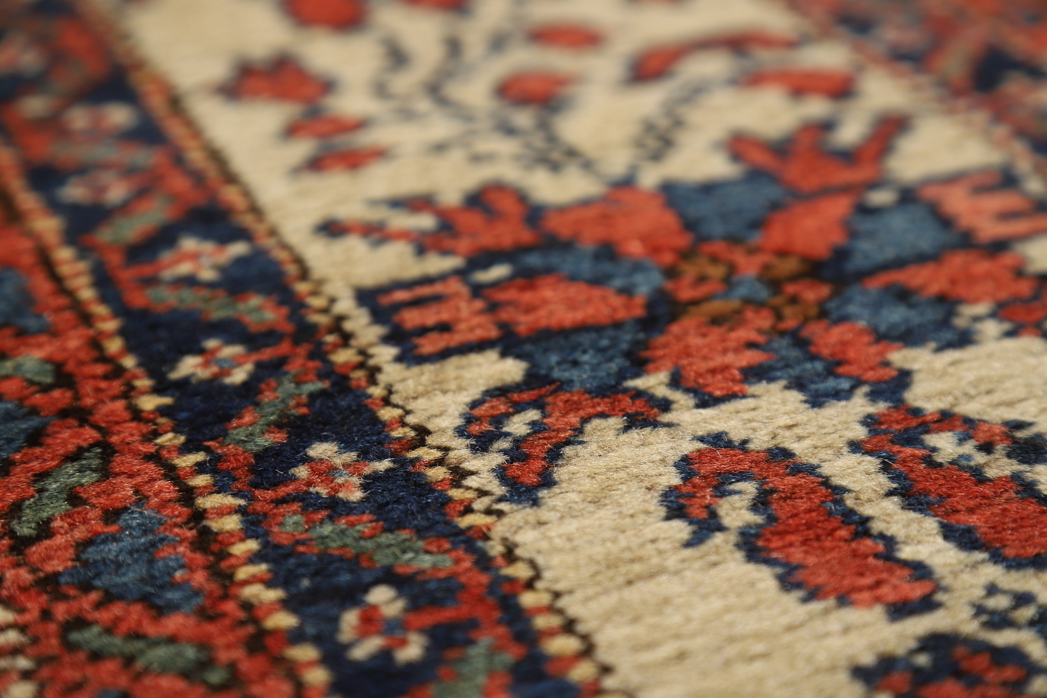 Vegetable Dye Antique Malayer Persian Rug 5x6