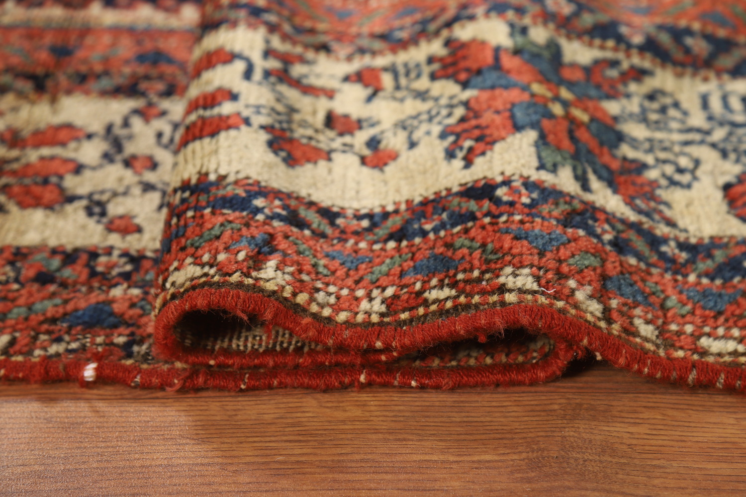 Vegetable Dye Antique Malayer Persian Rug 5x6