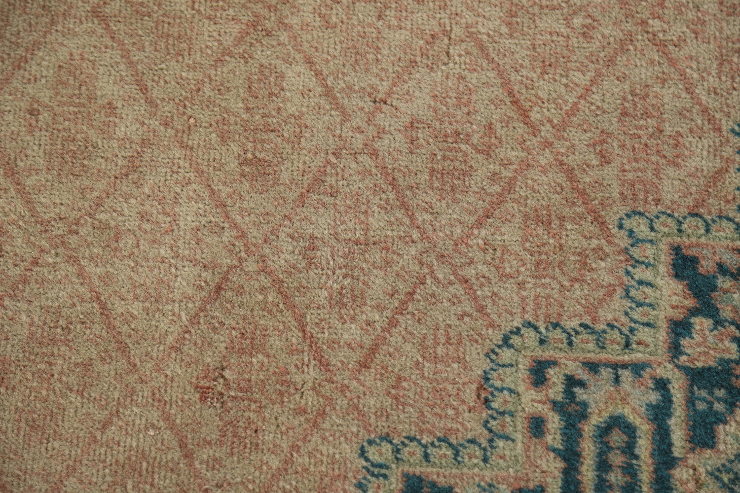 Antique Vegetable Dye Tabriz Persian Large Rug 11x13