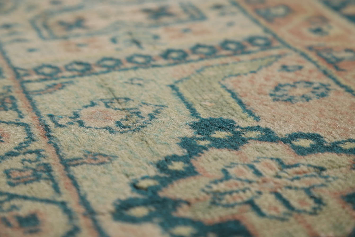 Antique Vegetable Dye Tabriz Persian Large Rug 11x13