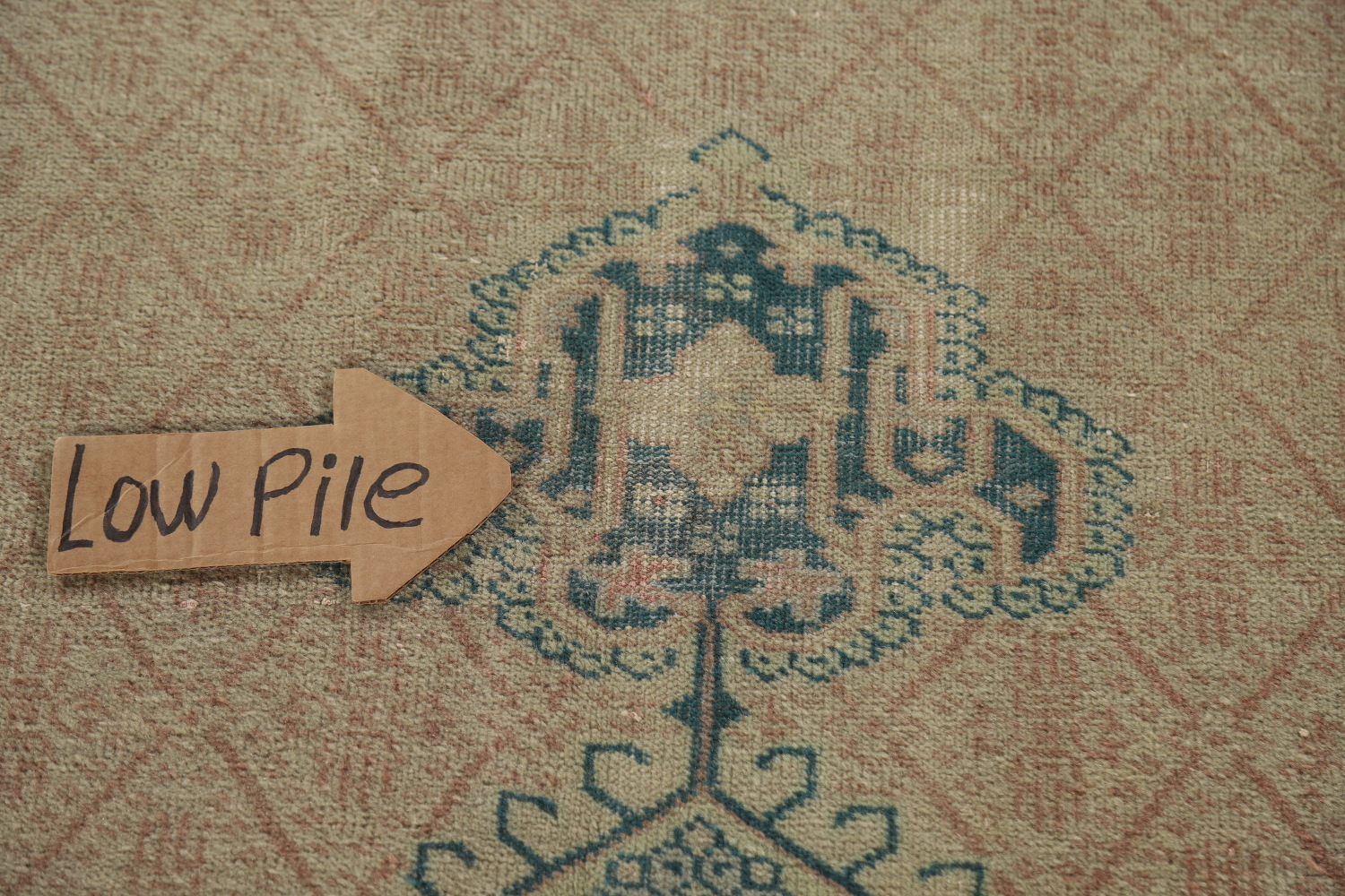 Antique Vegetable Dye Tabriz Persian Large Rug 11x13