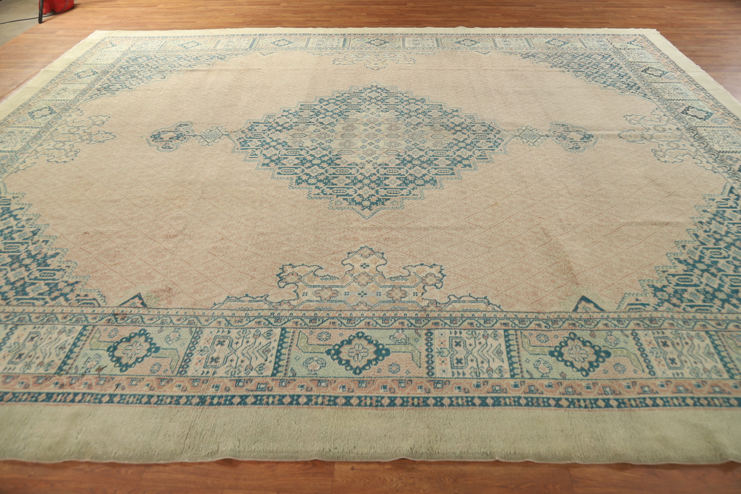 Antique Vegetable Dye Tabriz Persian Large Rug 11x13
