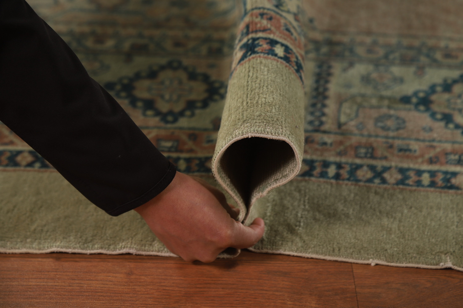Antique Vegetable Dye Tabriz Persian Large Rug 11x13