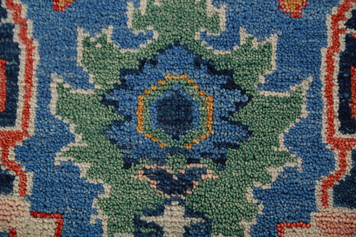 Handmade Blues Oushak Indian Area Rug 8x10