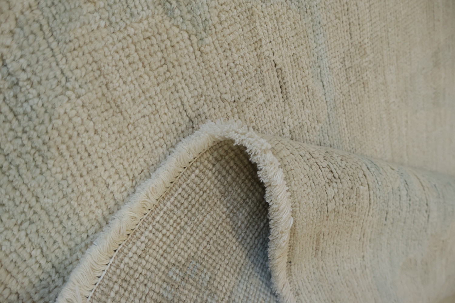 Vegetable Dye Oushak Turkish Wool Rug 9x12
