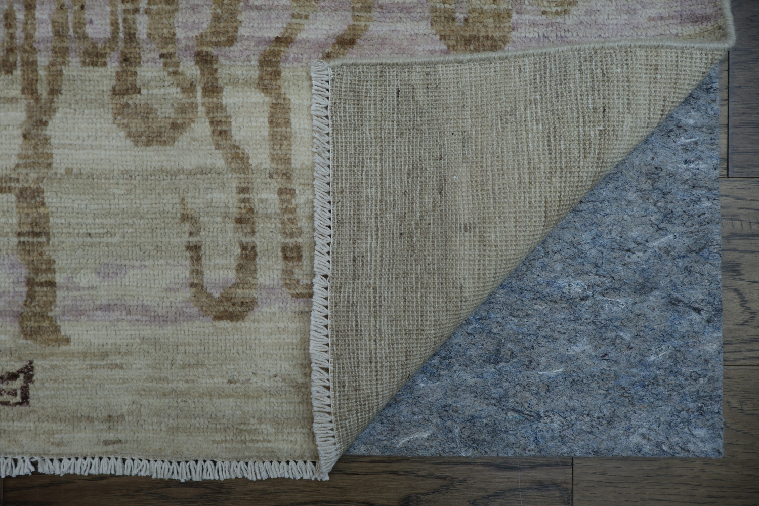 Vegetable Dye Wool Oushak Turkish Rug 4x6