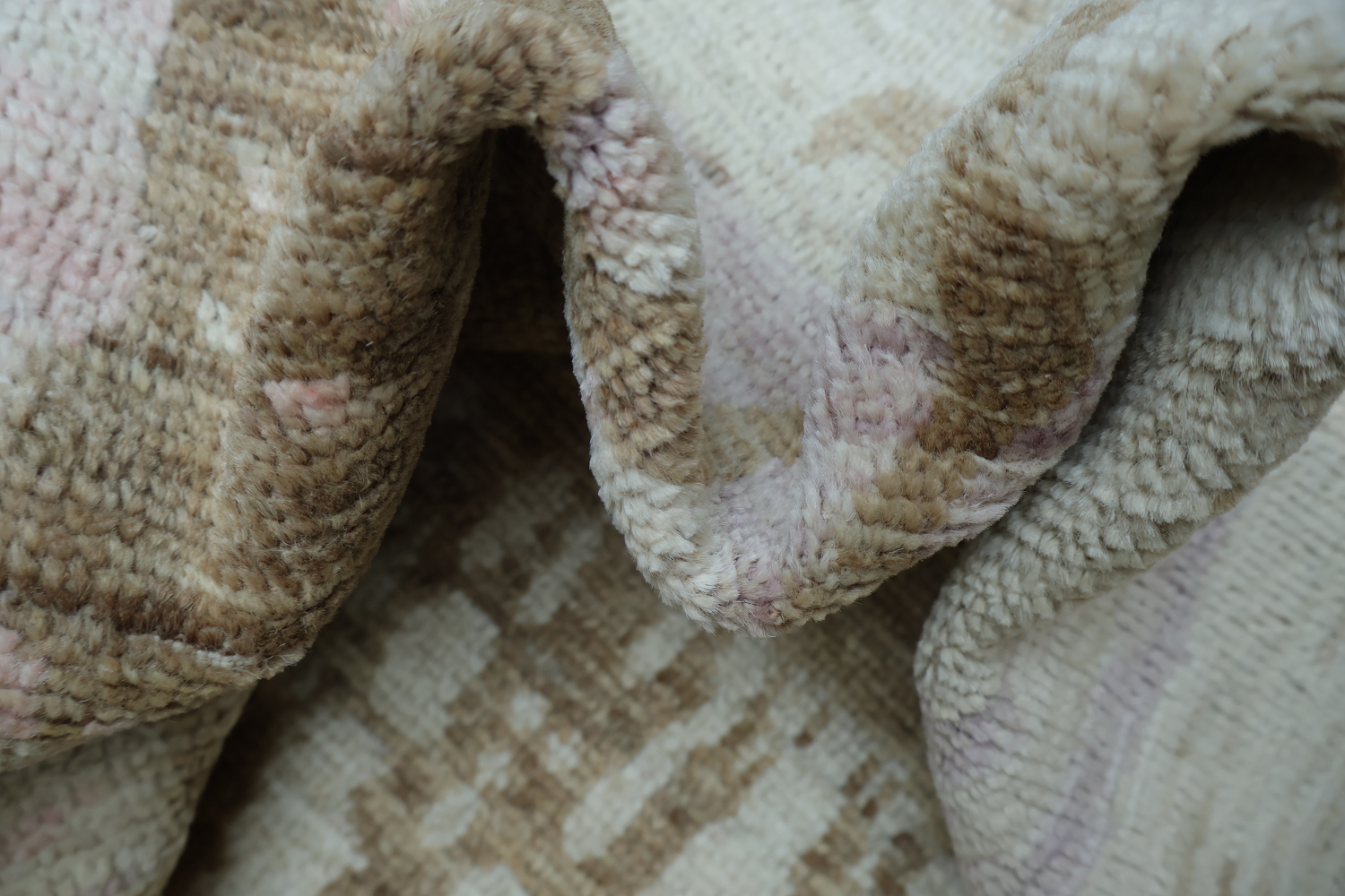 Vegetable Dye Wool Oushak Turkish Rug 4x6