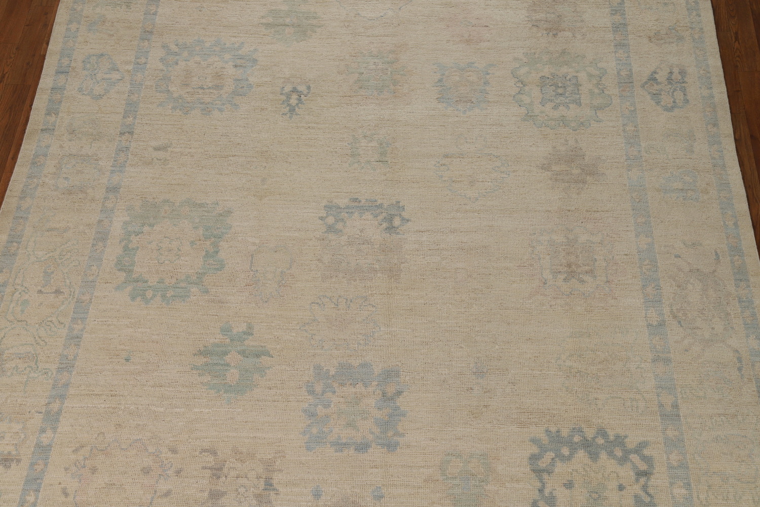 Vegetable Dye Wool Oushak Turkish Area Rug 8x10