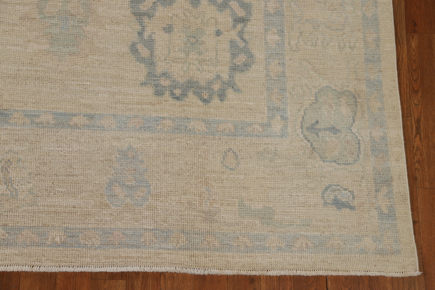 Vegetable Dye Wool Oushak Turkish Area Rug 8x10