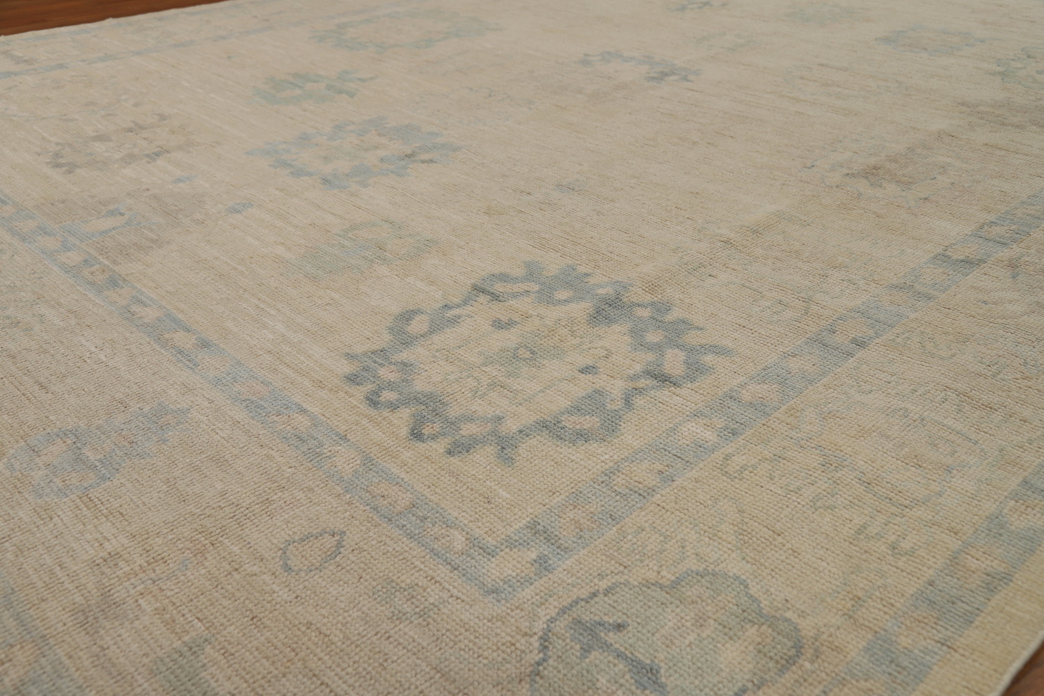 Vegetable Dye Wool Oushak Turkish Area Rug 8x10