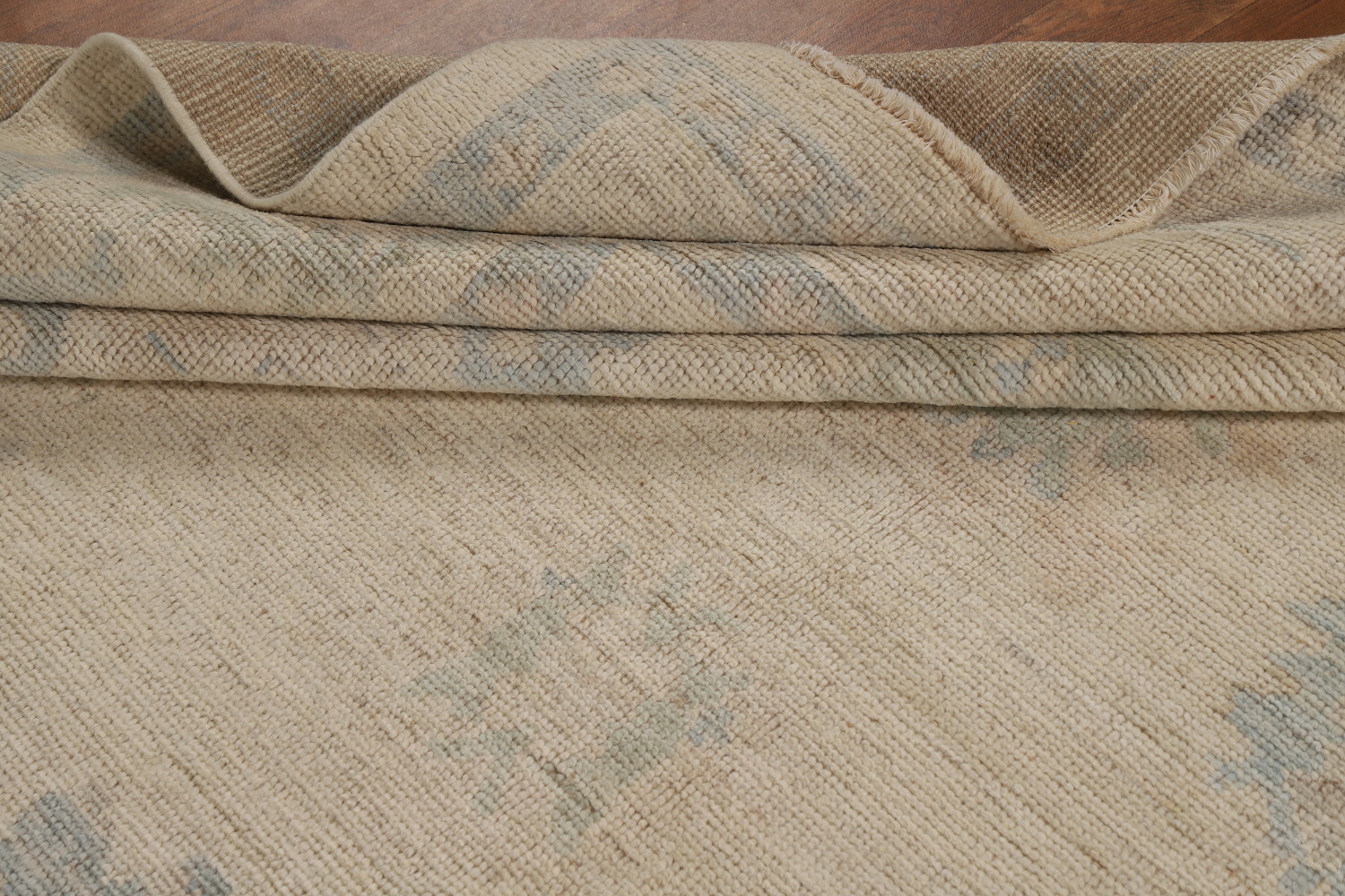 Vegetable Dye Wool Oushak Turkish Area Rug 8x10
