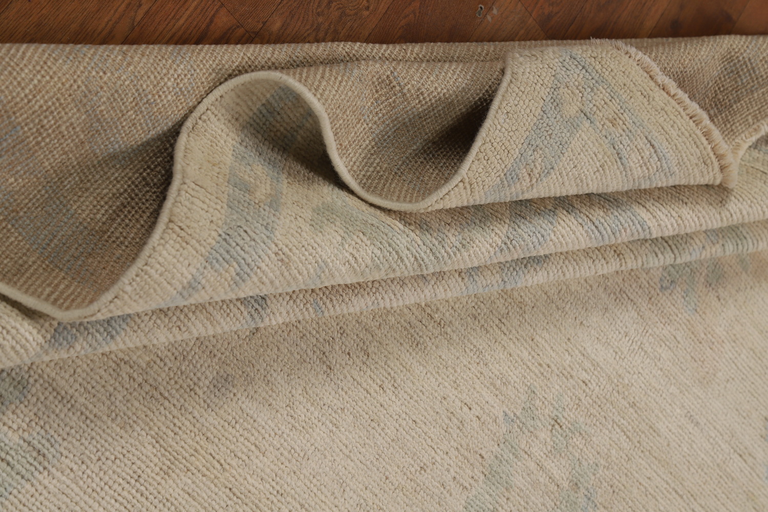 Vegetable Dye Wool Oushak Turkish Area Rug 8x10