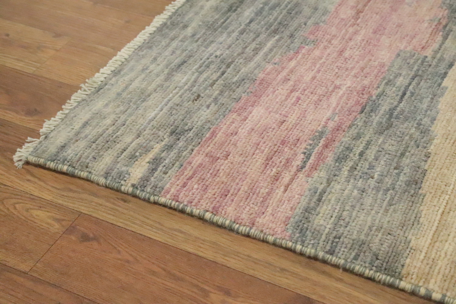 Vegetable Dye Animals Art Deco Turkish Area Rug 7x10