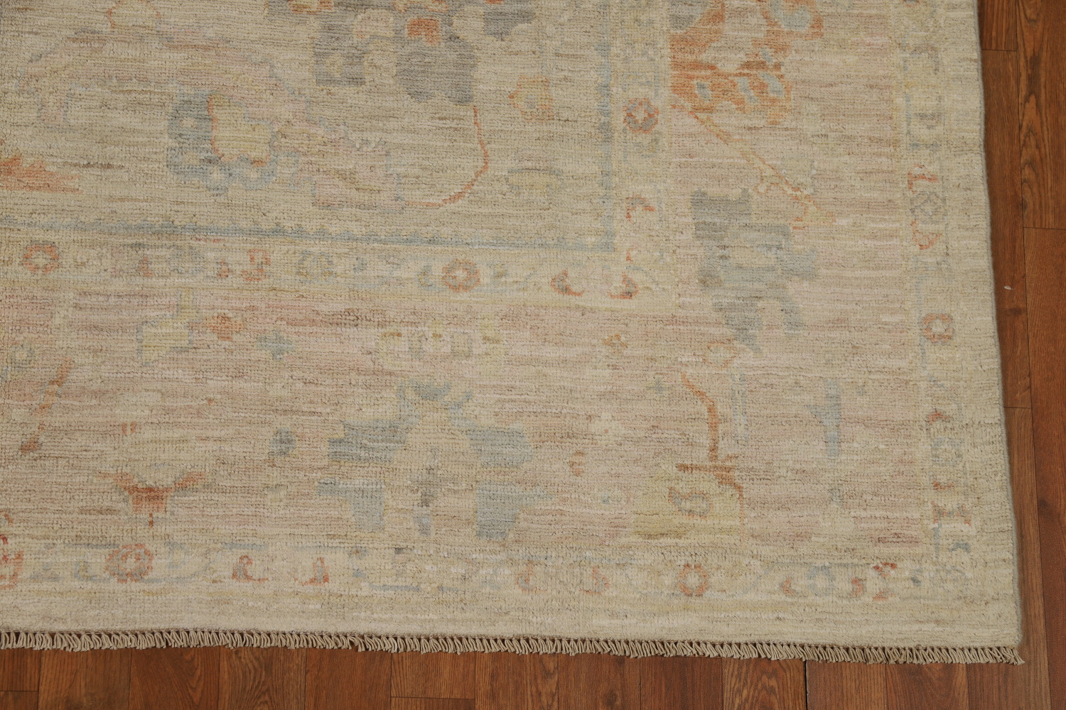Vegetable Dye Oushak Turkish Area Rug 7x10