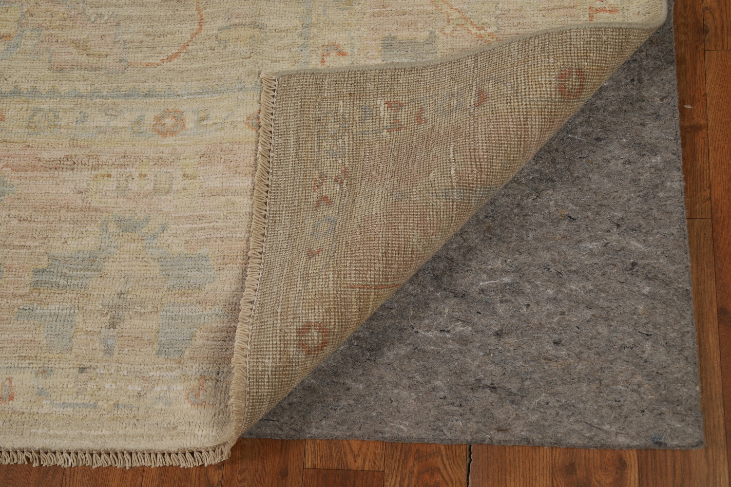Vegetable Dye Oushak Turkish Area Rug 7x10
