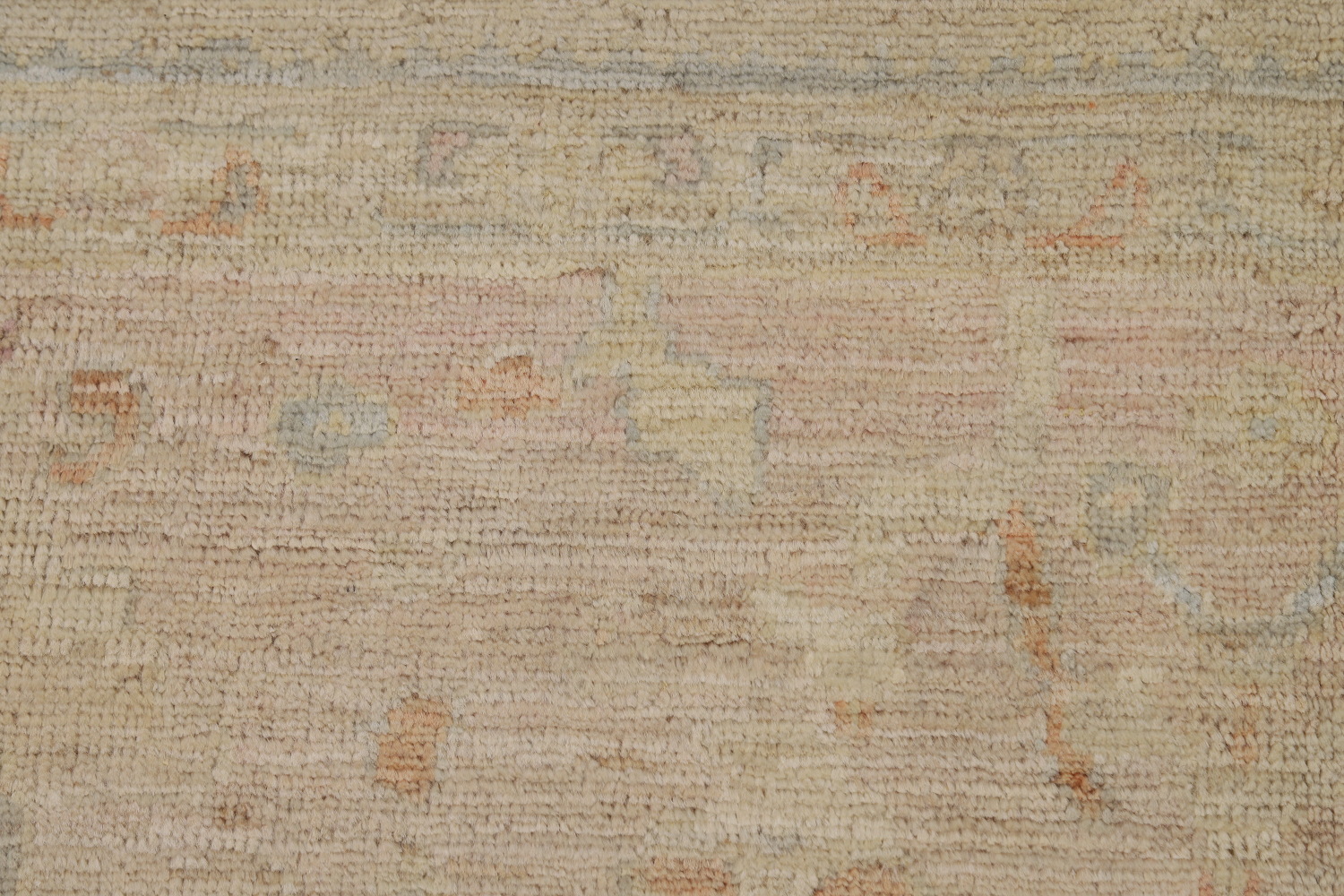 Vegetable Dye Oushak Turkish Area Rug 7x10