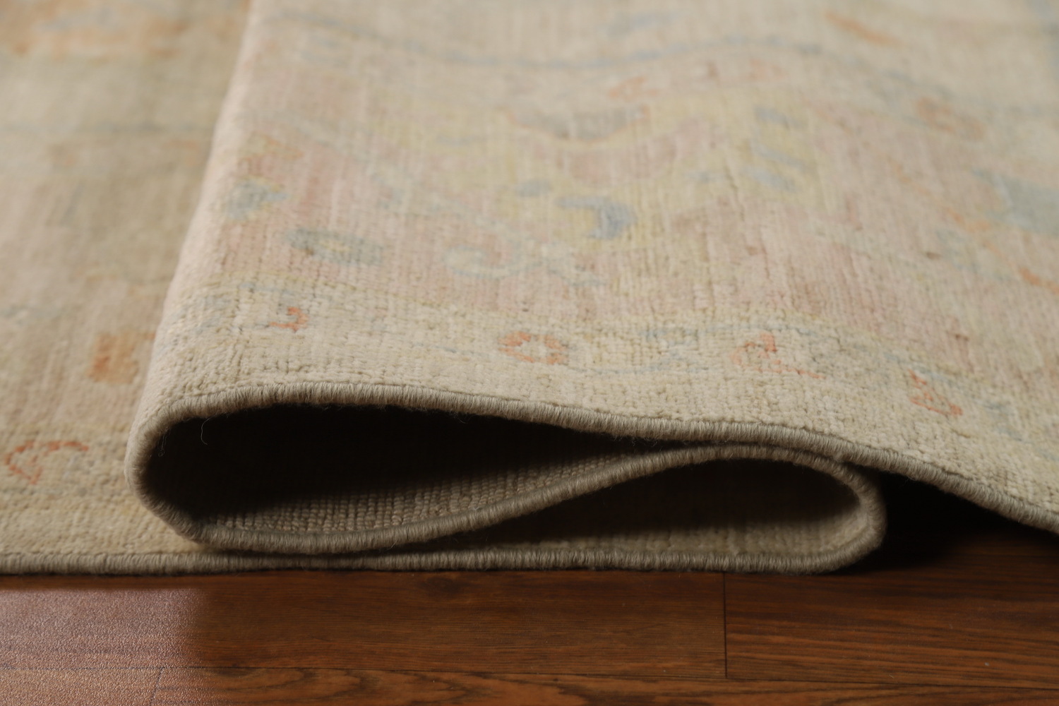 Vegetable Dye Oushak Turkish Area Rug 7x10