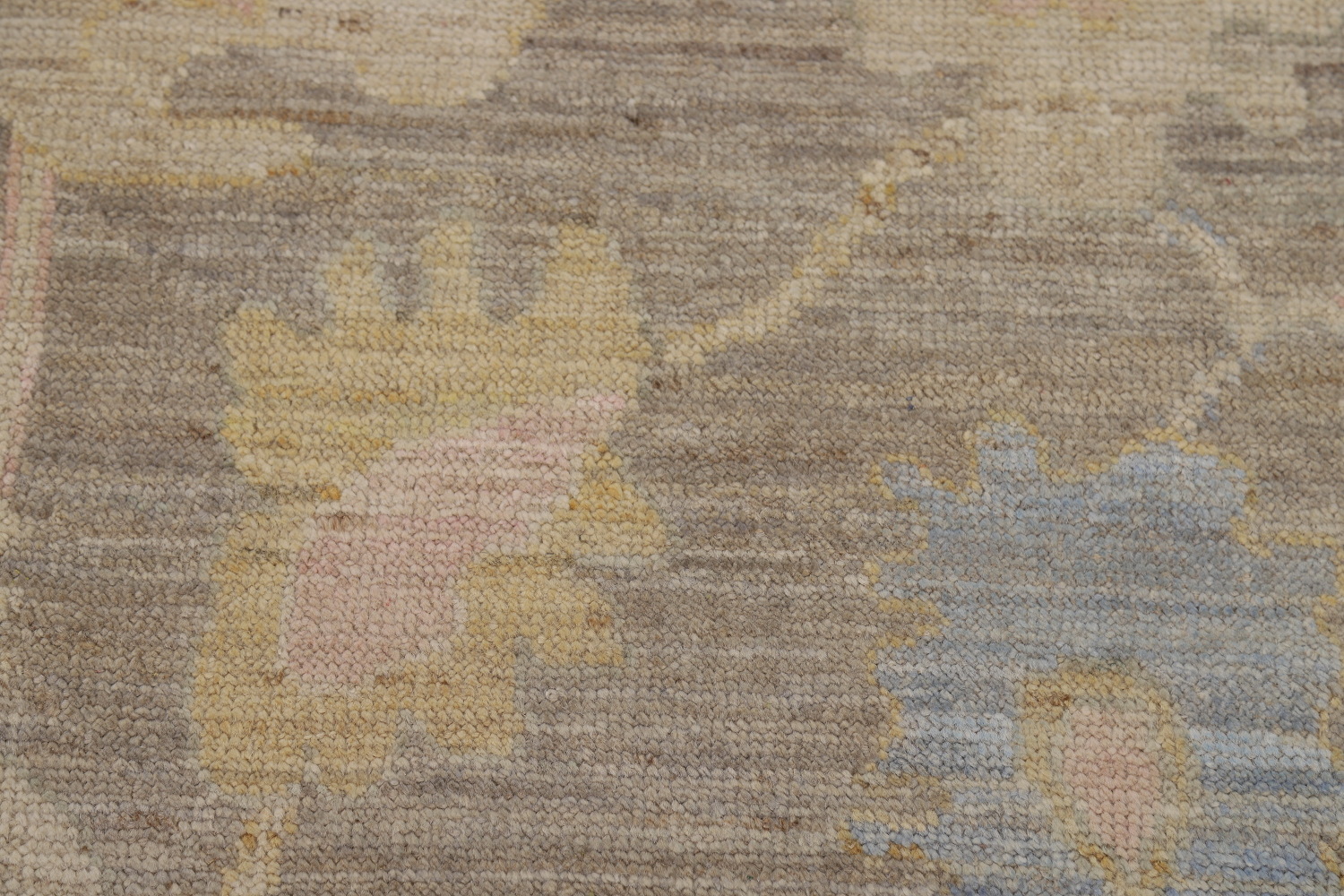 Vegetable Dye Wool Oushak Turkish Area Rug 8x10