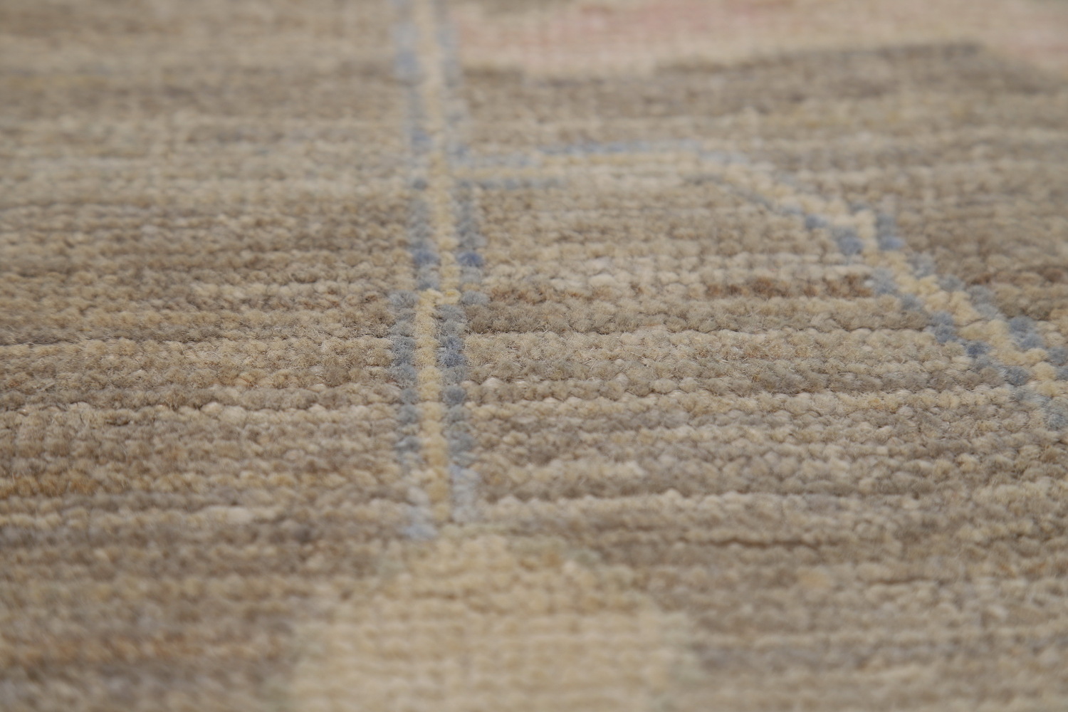 Vegetable Dye Wool Oushak Turkish Area Rug 8x10