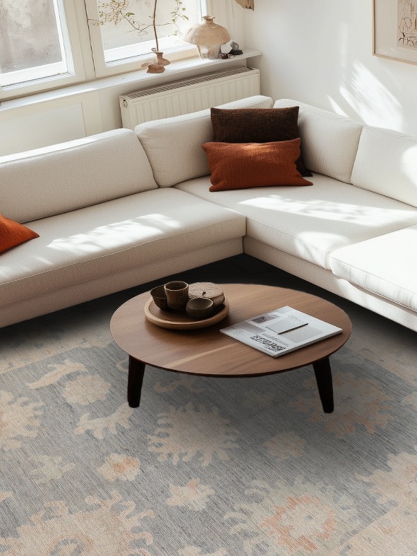 Vegetable Dye Oushak Oriental Area Rug 10x12