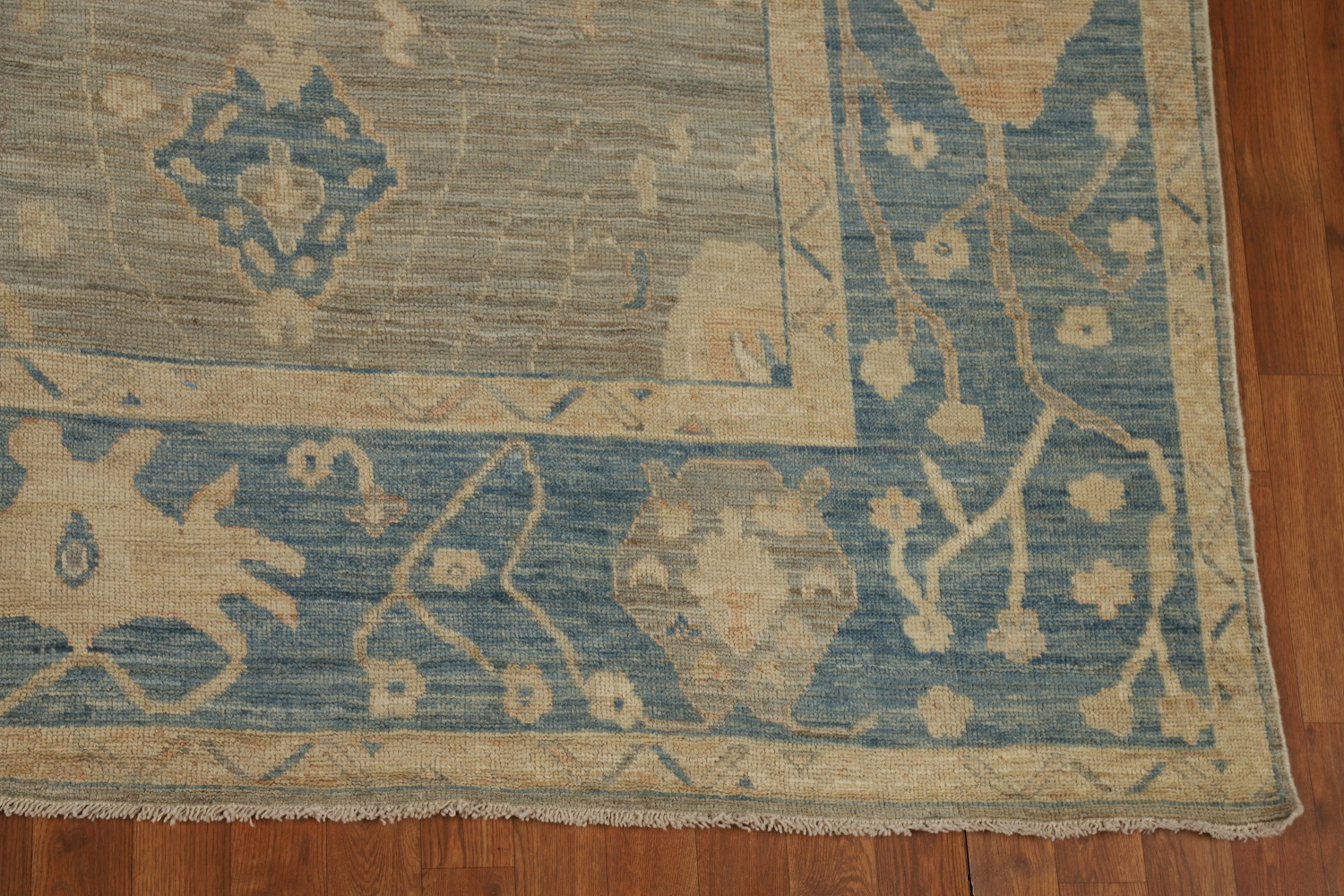 Vegetable Dye Wool Oushak Turkish Area Rug 8x10