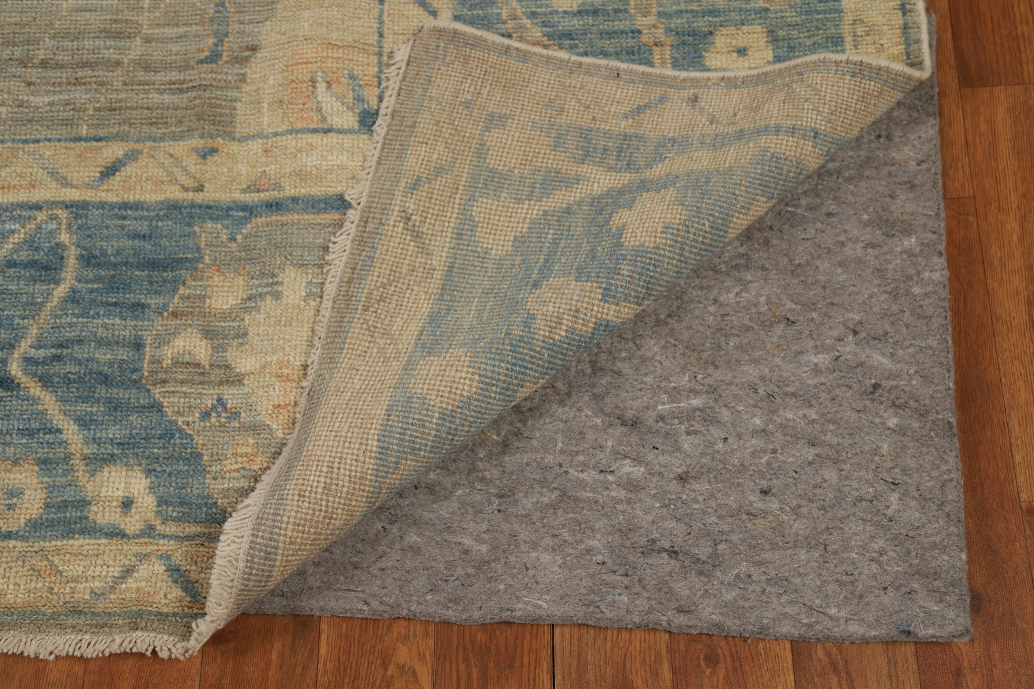 Vegetable Dye Wool Oushak Turkish Area Rug 8x10