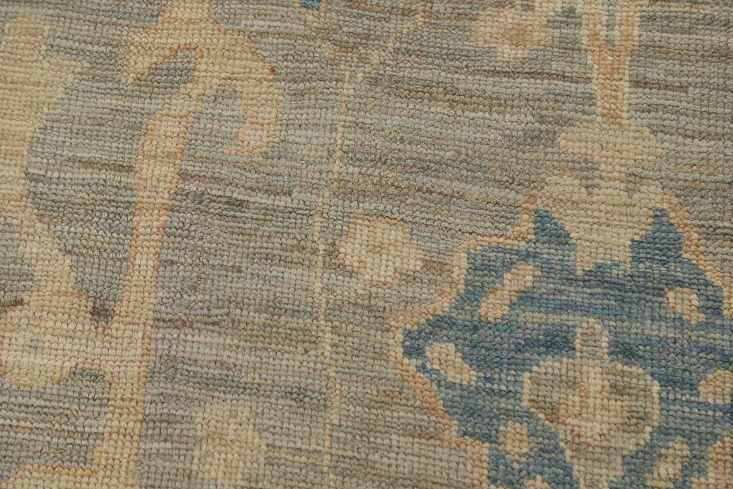 Vegetable Dye Wool Oushak Turkish Area Rug 8x10