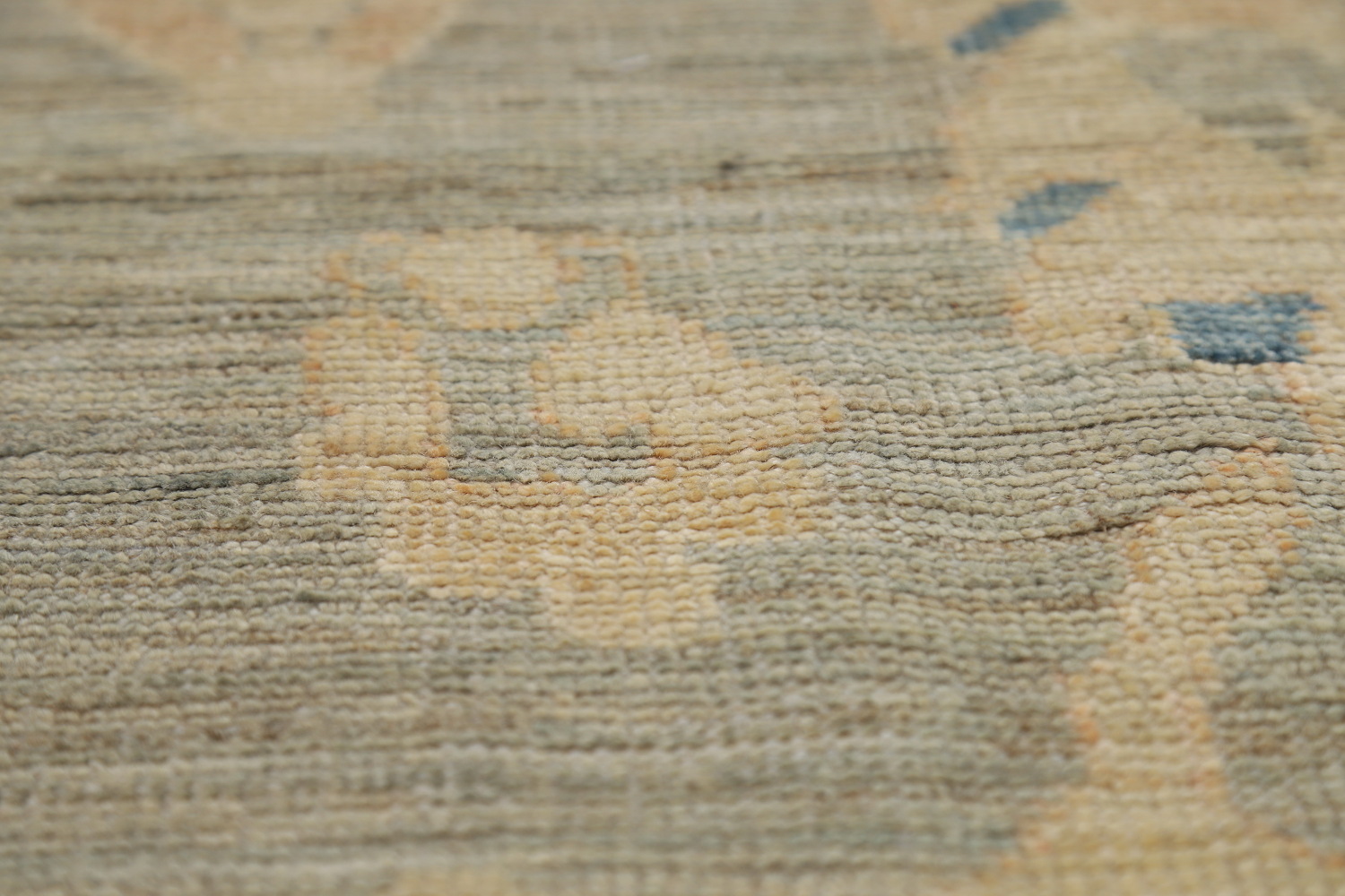 Vegetable Dye Wool Oushak Turkish Area Rug 8x10