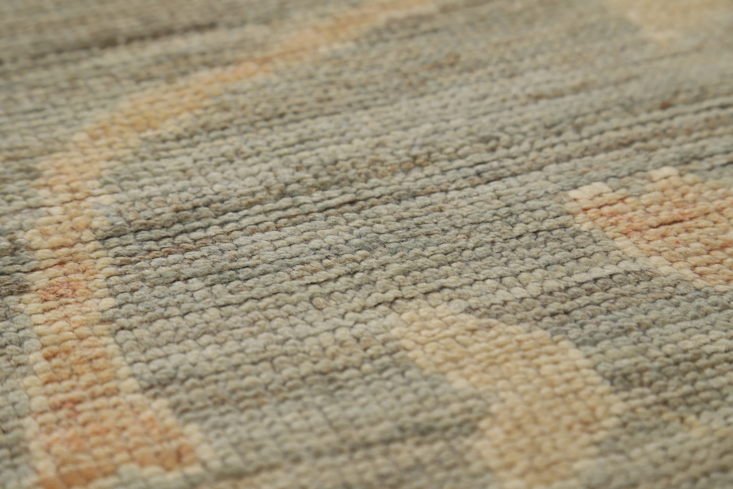 Vegetable Dye Wool Oushak Turkish Area Rug 8x10