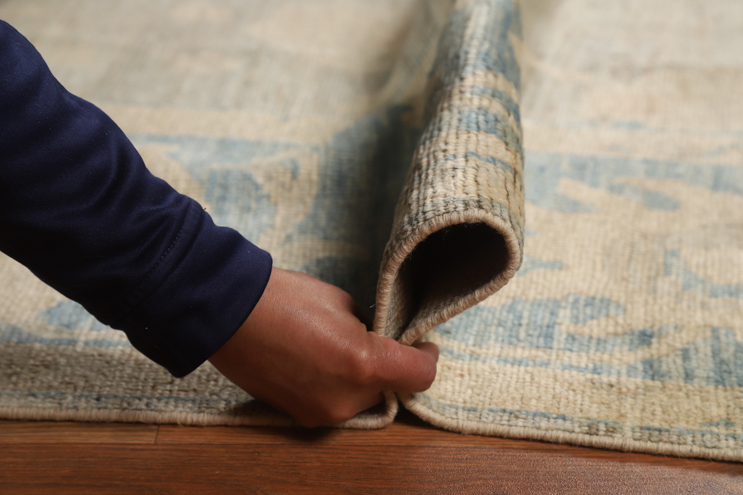 Vegetable Dye Wool Oushak Turkish Area Rug 8x10