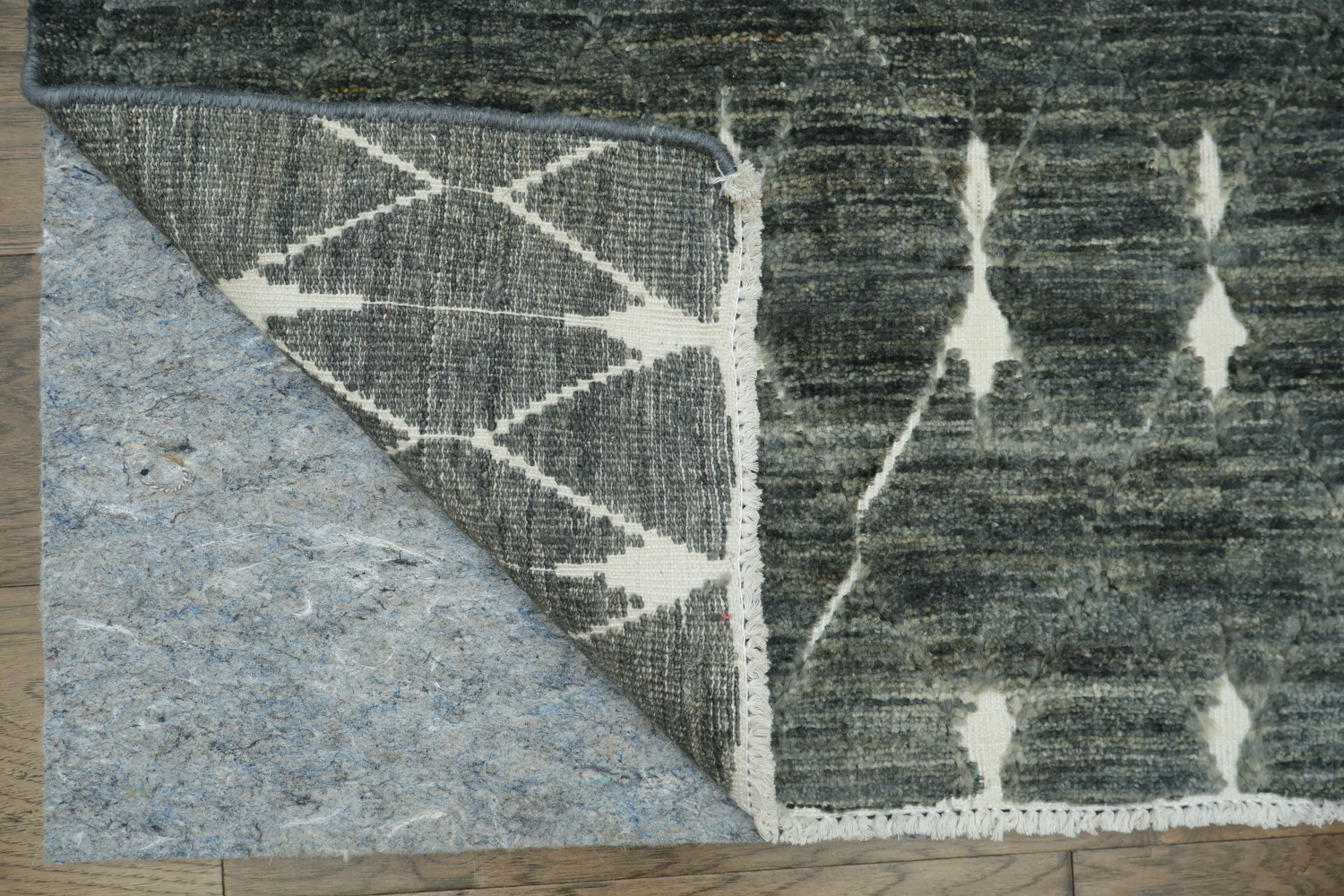 Trellis Wool Gabbeh Oriental Rug 4x6