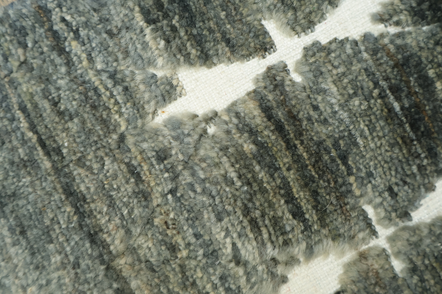 Trellis Wool Gabbeh Oriental Rug 4x6