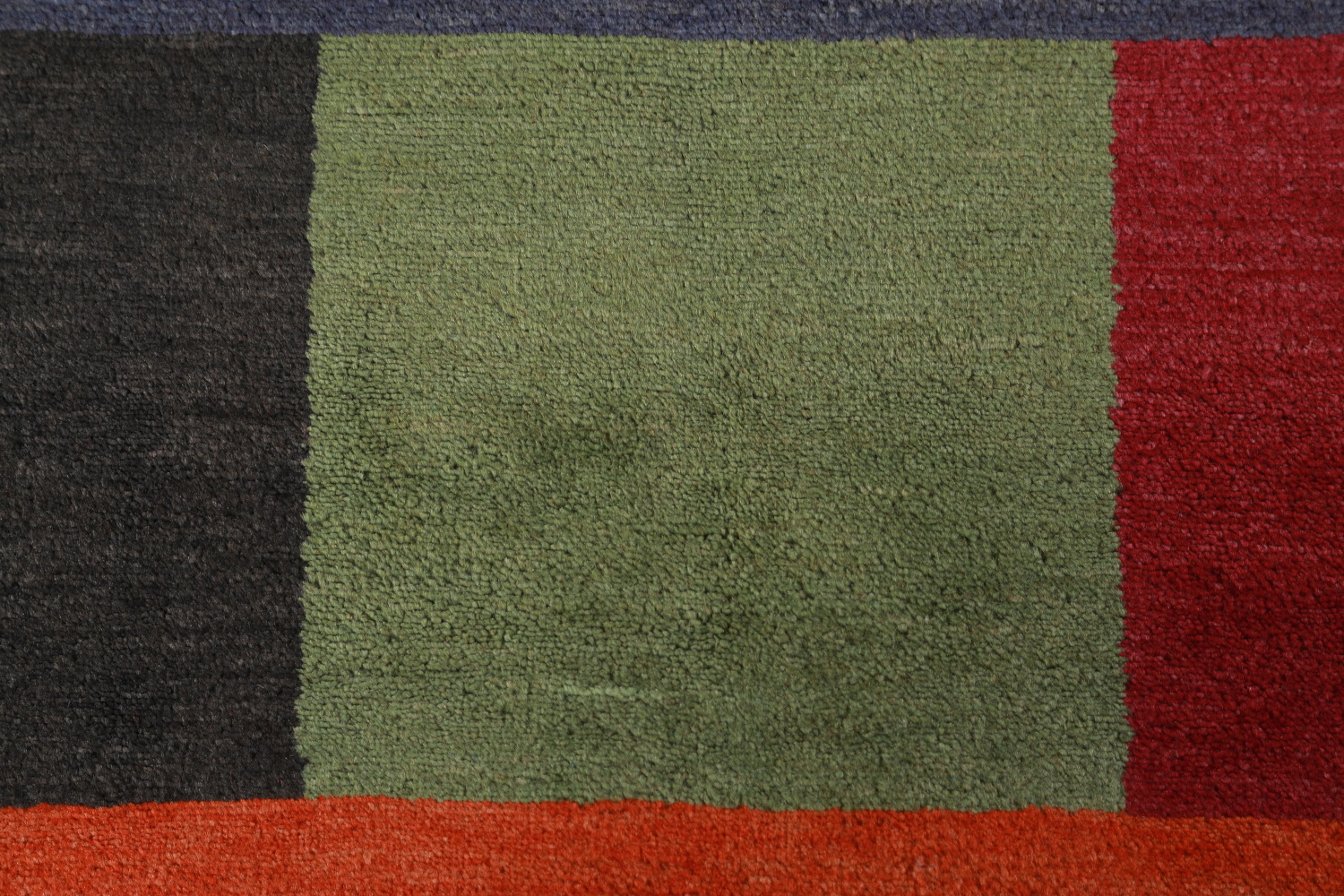 Modern Wool Gabbeh Oriental Area Rug 5x8