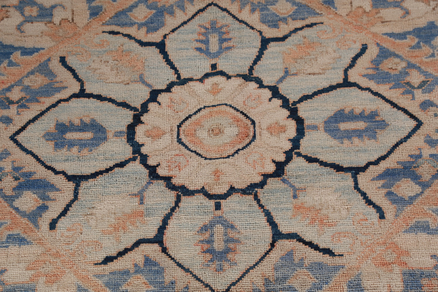 Vegetable Dye Wool Heriz Serapi Oriental Area Rug 9x12