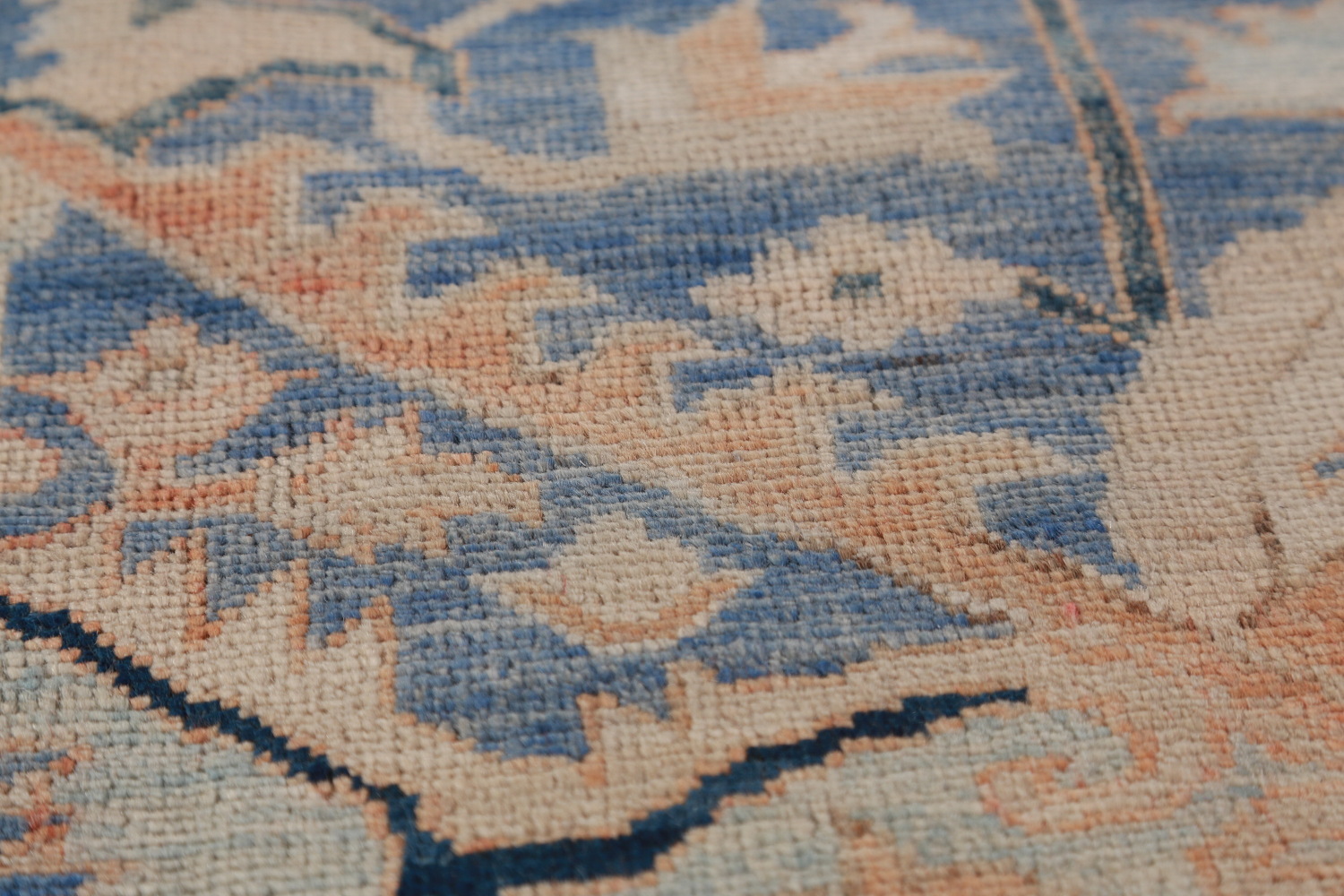 Vegetable Dye Wool Heriz Serapi Oriental Area Rug 9x12