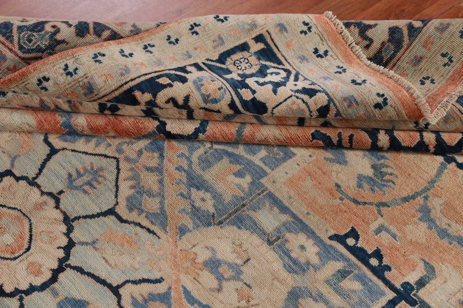 Vegetable Dye Wool Heriz Serapi Oriental Area Rug 9x12