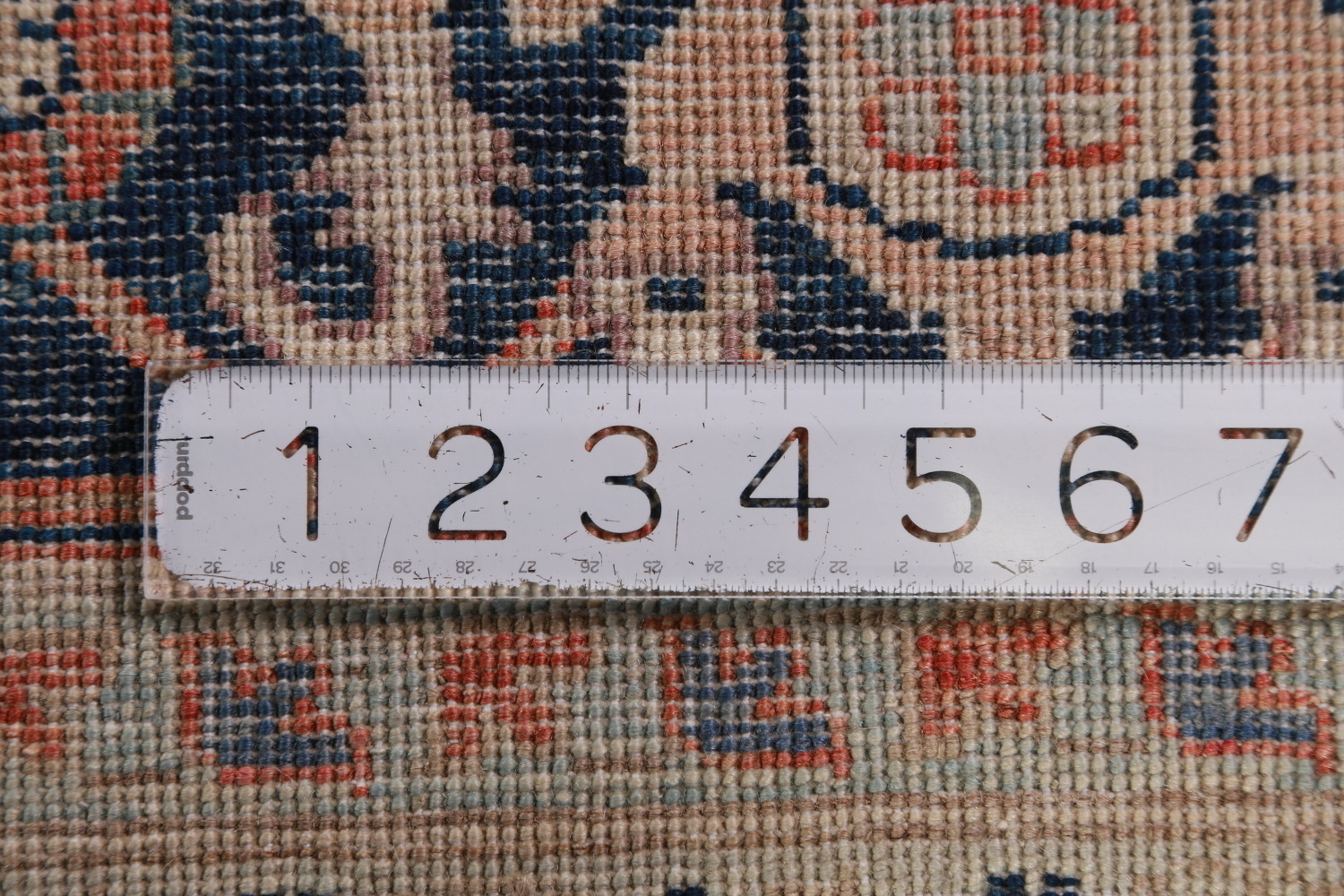 Vegetable Dye Wool Heriz Serapi Oriental Area Rug 9x12
