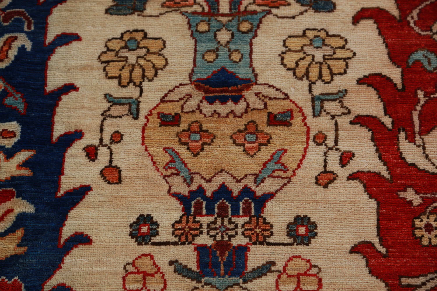 Vegetable Dye Animals Design Ziegler Oriental Area Rug 9x12