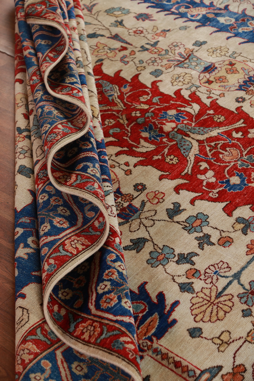 Vegetable Dye Animals Design Ziegler Oriental Area Rug 9x12