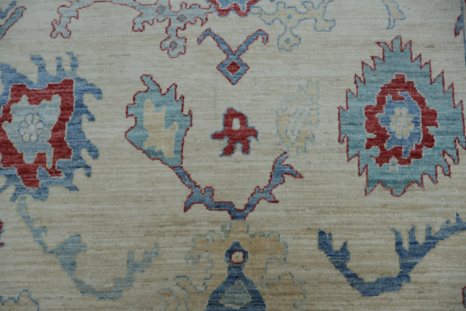 Soft Toned Ziegler Area Rug with Traditional Ornate Design Patterns 6x9